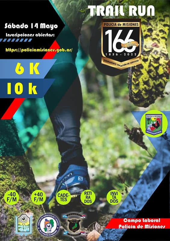 Trail Run en el marco de los 166 años de la Policía de Misiones | Radio ...